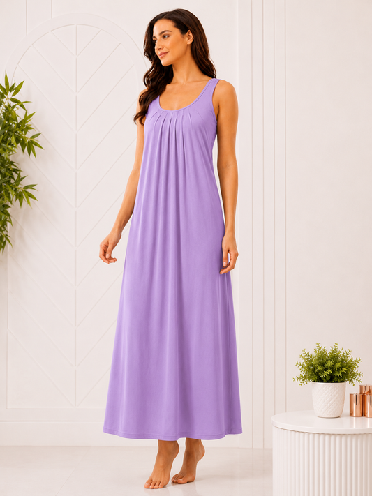 SnugNest Women's Premium Hosiery Nighty